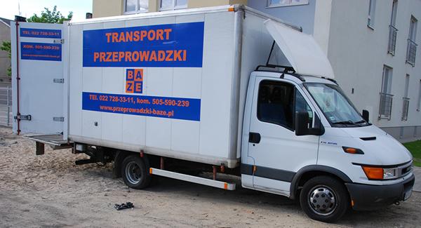 Transport Przeprowadzki firma BAZE, Warszawa, mazowieckie