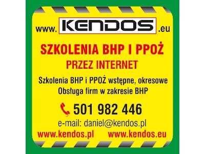 Najszybszy kontakt: 501982446 lub bhp@kendos.eu - kliknij, aby powiększyć