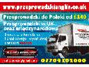 przeprowadzki anglia-polska-anglia od 140funtow/Transport PL-UK-Europa, cała Polska