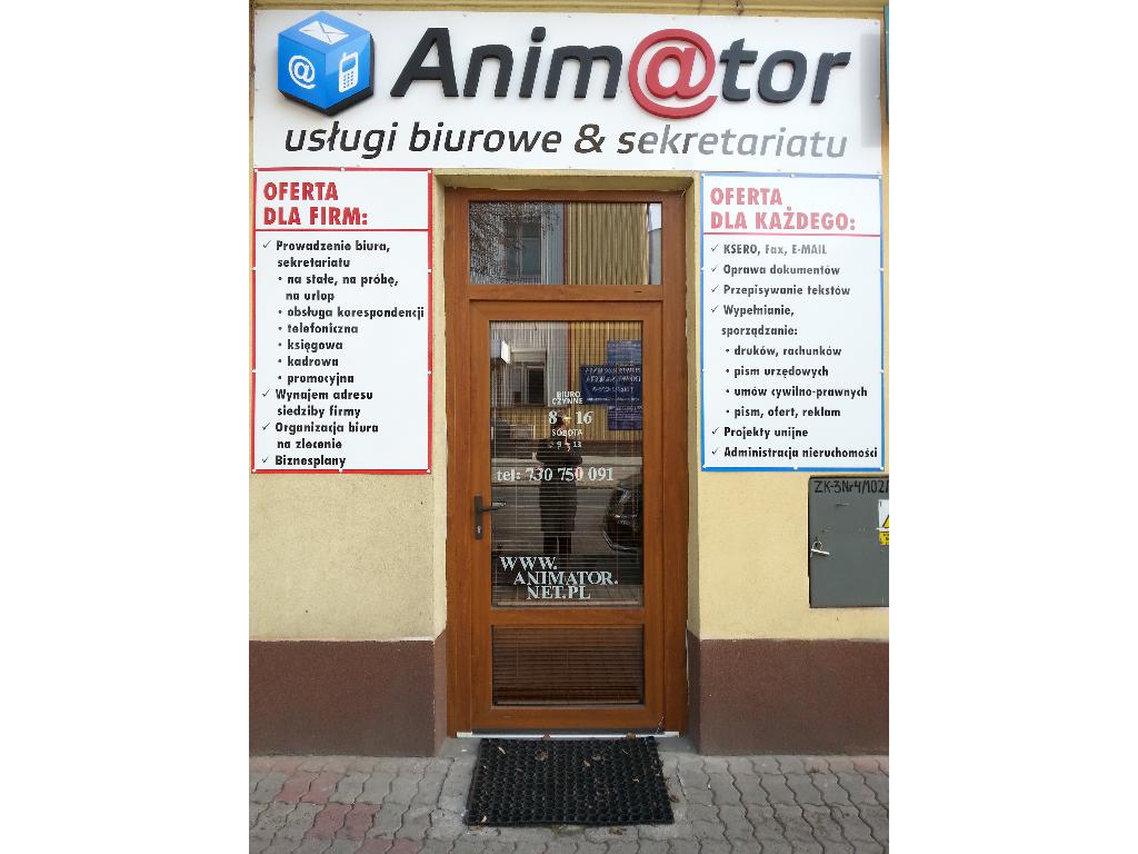 USŁUGI BIUROWE & SEKRETARIATU 