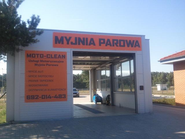 MYJNIA PAROWA MOTO - CLEAN