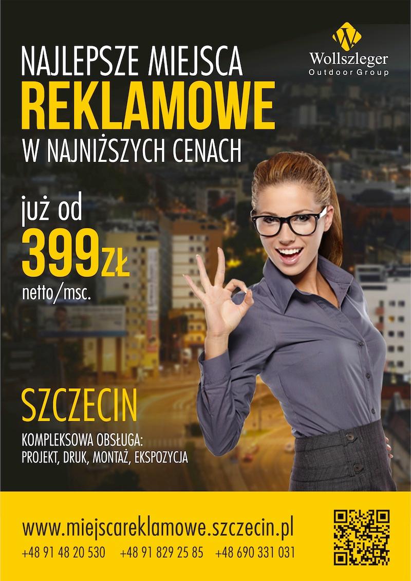 Miejsca, powierzchnie reklamowe Szczecin