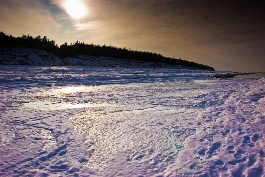 Zimowe krajobrazy i czyste powietrze zapewniają zdrowie 