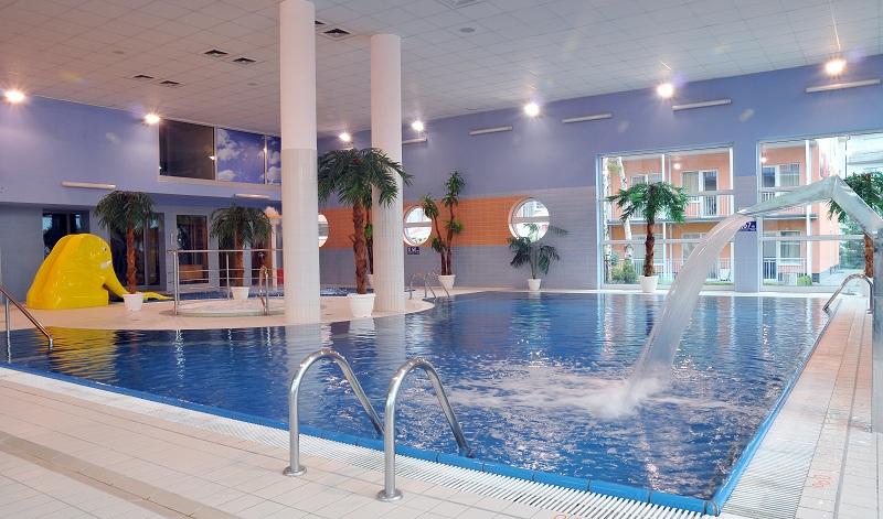 Centrum relaksu: basen, sauna, jacuzzi