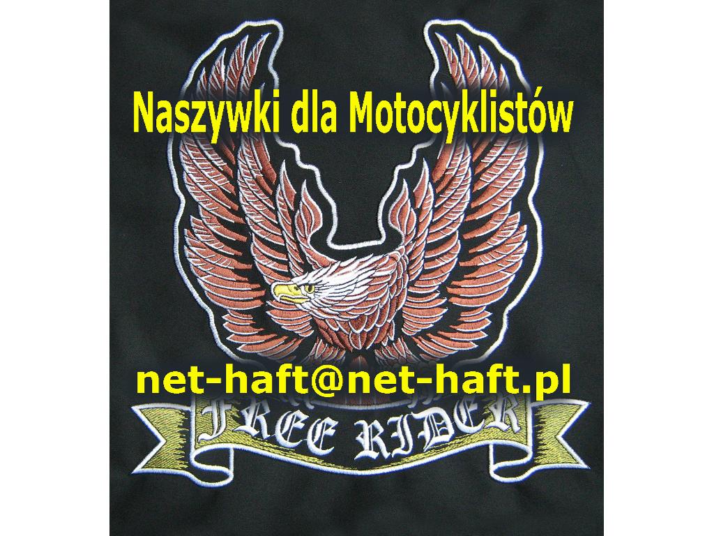 naszywki dla motocyklistów naszywki na ubrania ze skóry