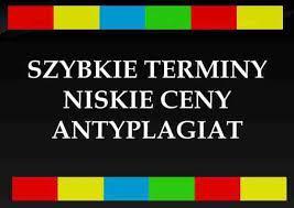 pisanie prac dypolomowych na zlecenie