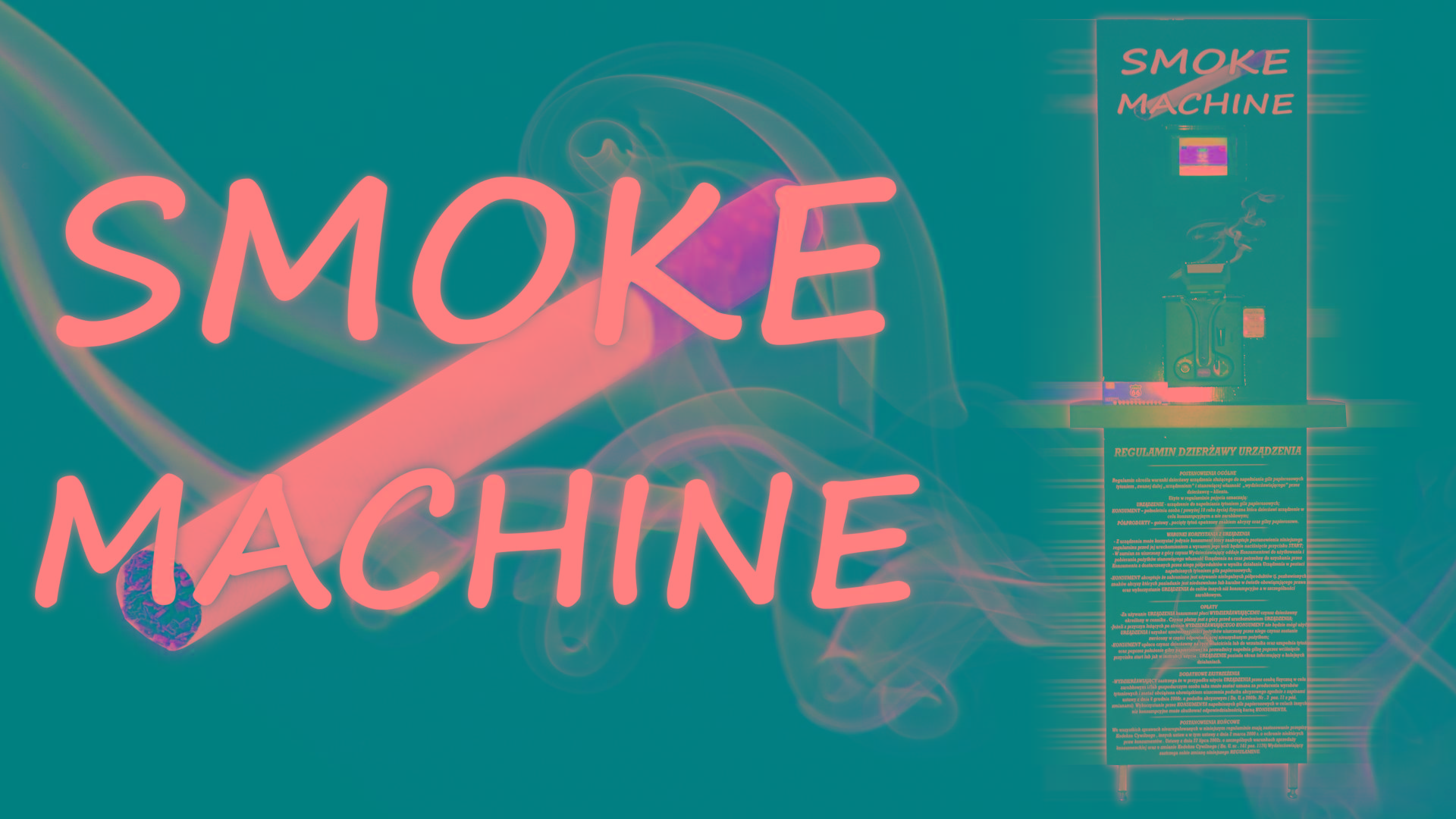 Smoke Machine urządzenie do nabijania gilz