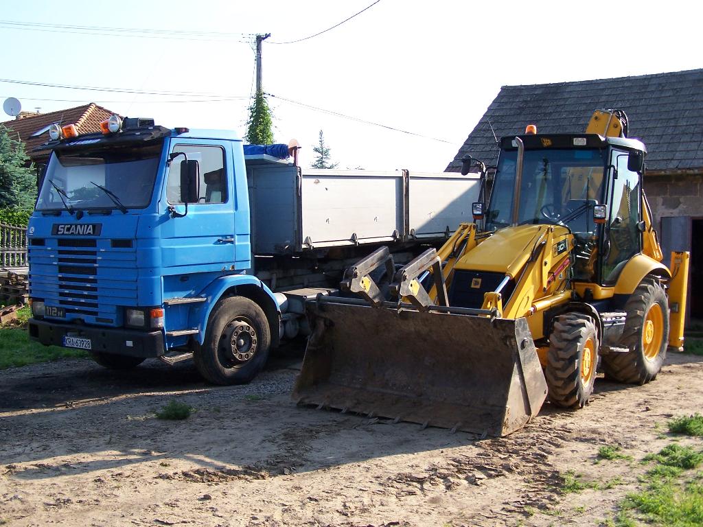 Transport materiałów sypkich  , prace ziemne, Kocmyrzów , Kraków , michałowice , Łuczyce, małopolskie