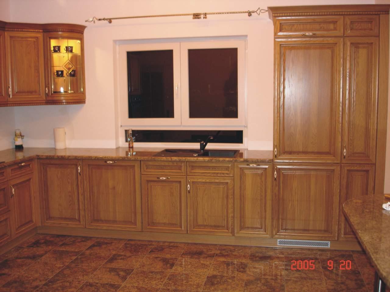 kuchnia dębowa 