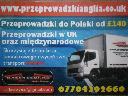 Przeprowadzki anglia - polska - anglia / transport UK - PL / Cala UK