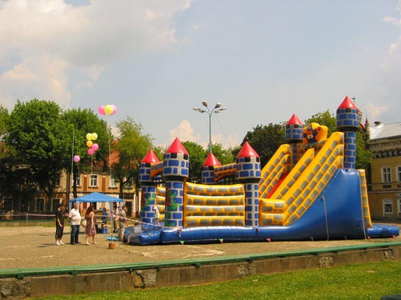 Wynajem dmuchanych zjeżdżalni,trampoliny,wata cukrowa,PopCorn,balony, Sanok, podkarpackie