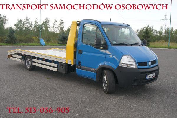 Transport samochodów osobowych Legnica Lubin, dolnośląskie