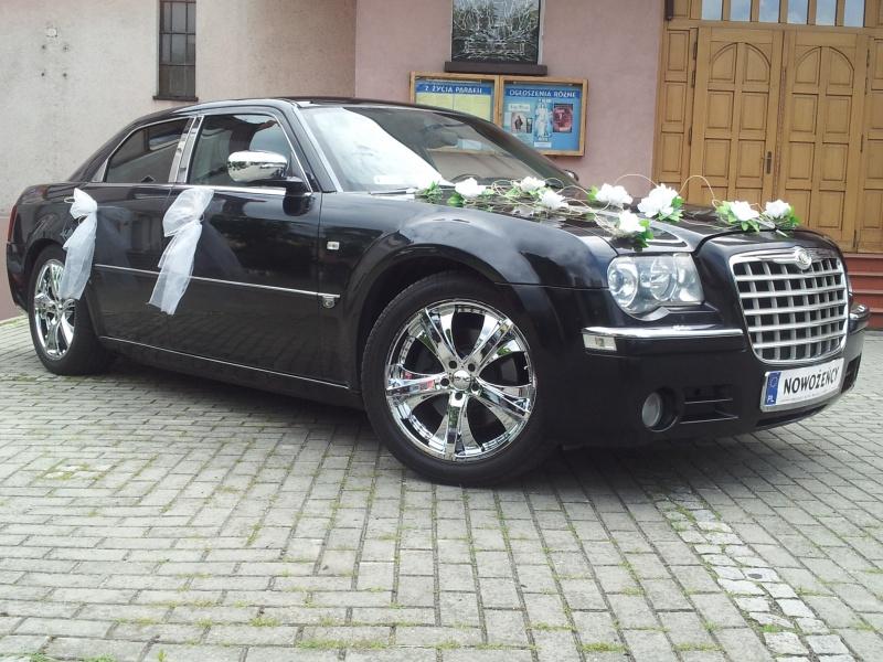 Nie kremowy Chrysler 300c bialy koła 22cale wynajem do slubu Slask, Rybnik, śląskie