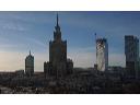 Panorama centrum Warszawy - widok na PKiN
