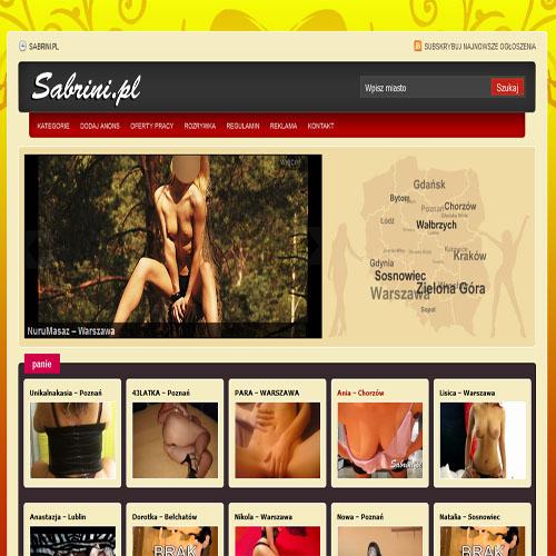 Sabrini.pl portal darmowych i prywatnych sex ogłoszeń