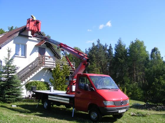 Podnośnik koszowy bytów, podnośnik bytów, zwyżka, podnośnik , pomorskie