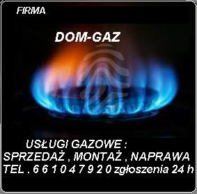 LOGO FIRMY DOM-GAZ  Zdjęcie nr 4