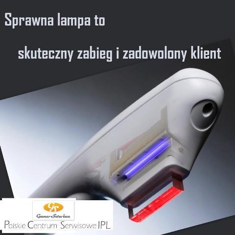 IPL dobry serwis urządzeń kosmetycznych wymiana lamp ksenonowych, Warszawa, mazowieckie