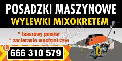 Posadzki maszynowe wylewki betonowe Mixokretem, Pabianice, łódzkie