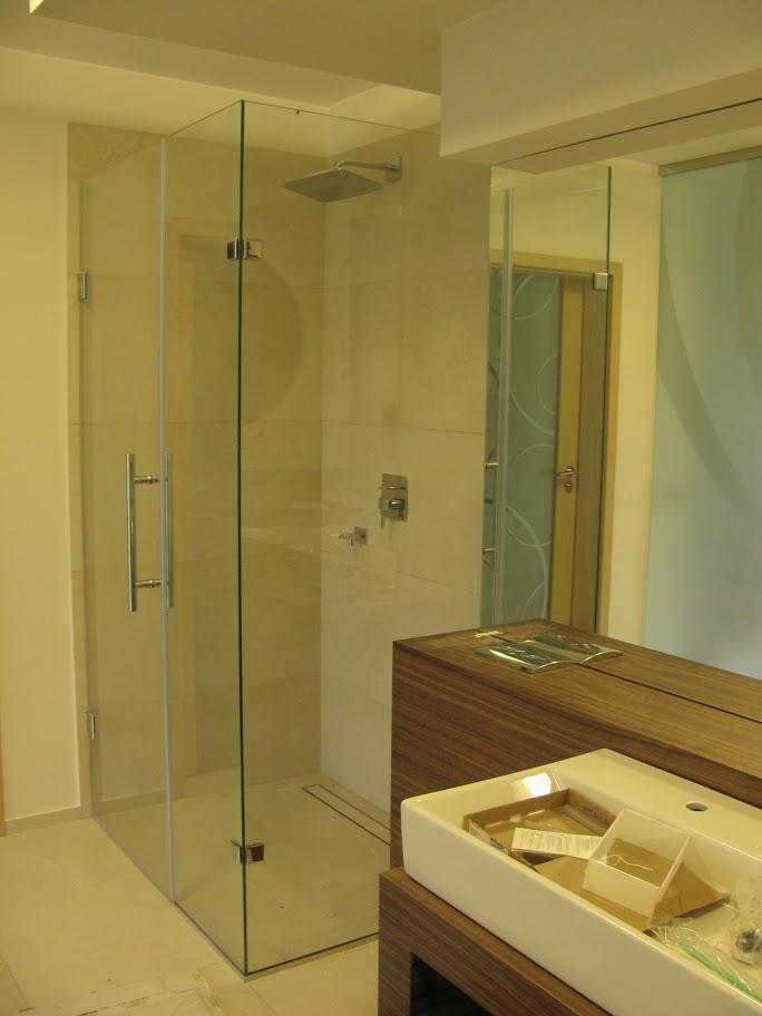 Usługi szklarskie lustra kabiny prysznicowe szkło drukowane zabudowy, Łódź, łódzkie
