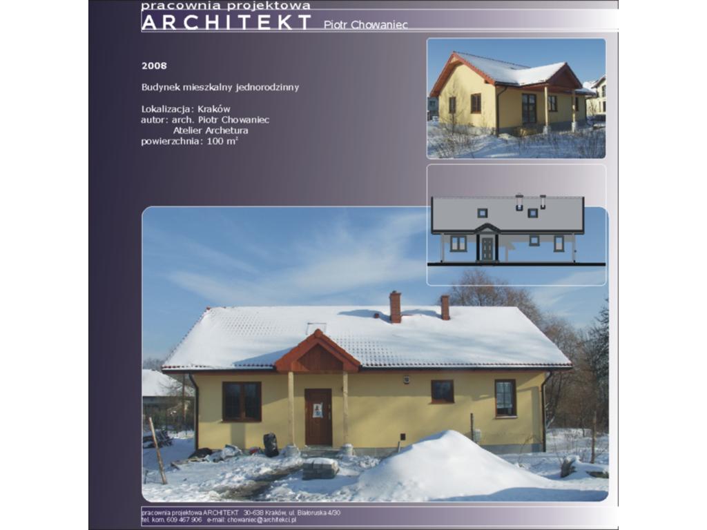 PROJEKTY architektoniczno-budowlane - solidnie, szybko i kompleksowo, Kraków, małopolskie