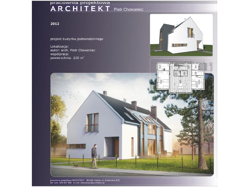 PROJEKTY architektoniczno-budowlane - solidnie, szybko i kompleksowo, Kraków, małopolskie