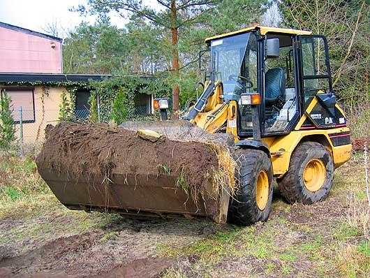 Koparka, koparko-ładowarka JCB CAT , Rybnik, śląskie