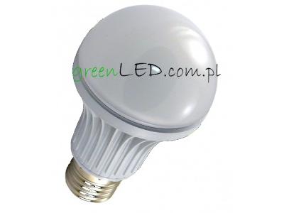 Żarówka E27 LED A60 21x2835 SMD 7W 750lm barwa biała zimna  - kliknij, aby powiększyć