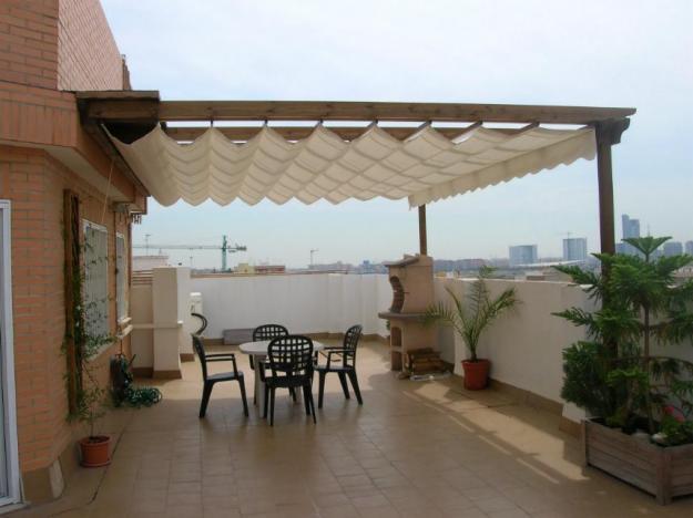 Markiza Pergola typ Patio szer. 6m x 4m wysięgu do podczepienia