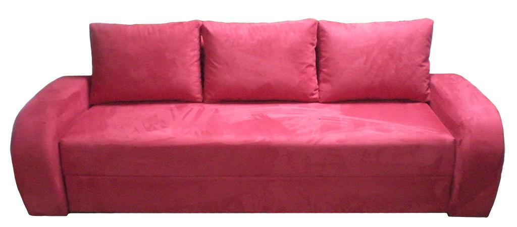 Kanapa Iga 3 różowa Sofa Wersalka