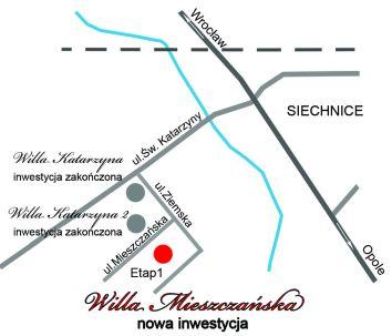 Willa Mieszczańska (1 etap)  -  Siechnice k. Wrocławia