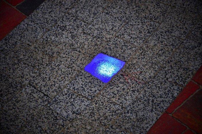 Świecąca kostka brukowa LED RGB  -  Piccola, Granit, Nostalit, Holland