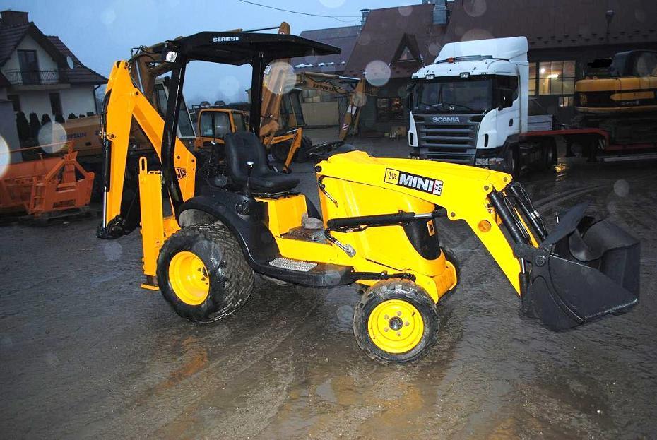 4X4  -  JCB MINI CX  -  4x4  -  MINI KOPARKO - ŁADOWARKA NAPĘD NA 4 KOŁA, Myślenice