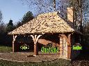 Altana ogrodowa drewniana 4x6m , domek drewniany, altanka biesiadna