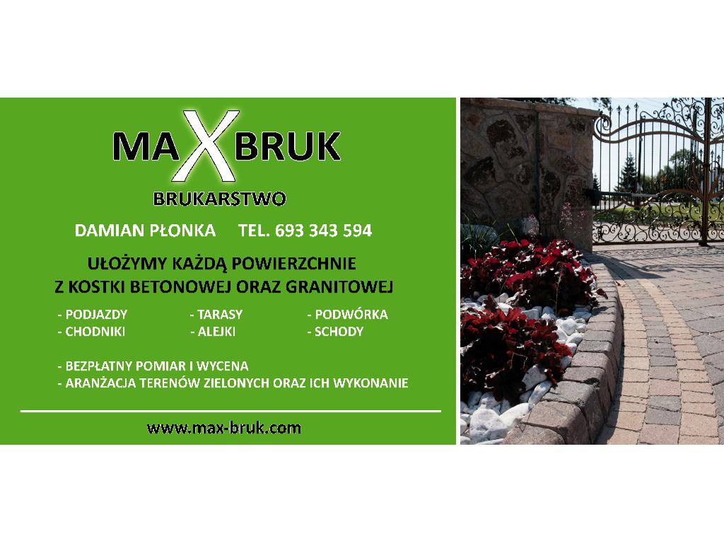 BRUKARSTWO UKŁADANIE KOSTKI GRANITOWEJ BETONOWEJ          MAX-BRUK.COM, WROCŁAW, dolnośląskie