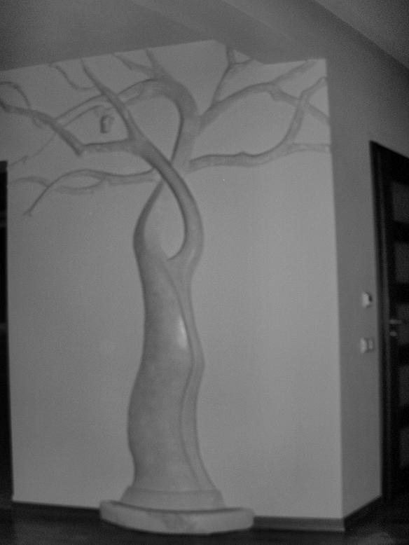 Drzewo- płaskorzeźba