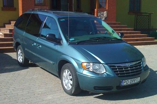 Chrysler Grand Voyager + Skóra (turkusowy)