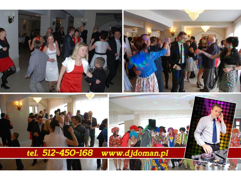 Dj na wesele Jarosław, Przemyśl, Sanok, Łańcut, Doman