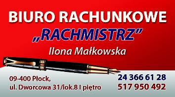 ### BIURO RACHUNKOWE    RACHMISTRZ ###   , UL DWORCOWA  , mazowieckie