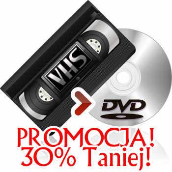 Przegrywanie kaset VHS na DVD - 8 zł cała kaseta! promocja!, Warszawa, mazowieckie