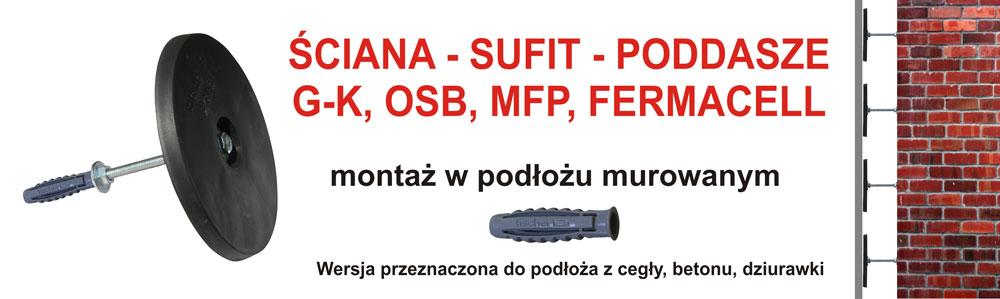 MICHNOSYSTEM - Innowacyjny System Montażu Płyt Karton - Gips / OSB