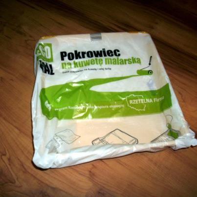 ECO MAL -  Pokrowiec na kuwetę malarską 31 X 35 cm -