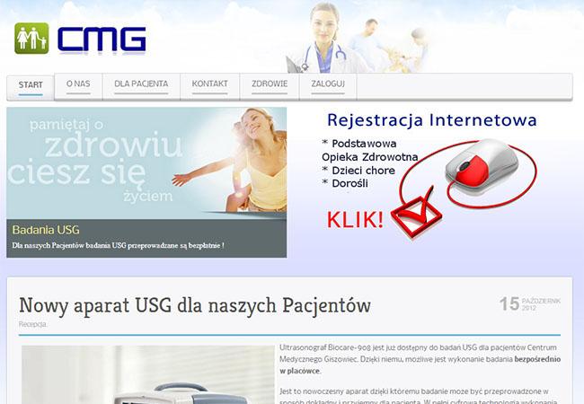 Portal + System Rejestracji Pacjentów Online