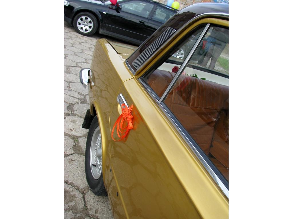 Zabytkowe auto do ślubu złoty Fiat 125 p Siedlce, mazowieckie