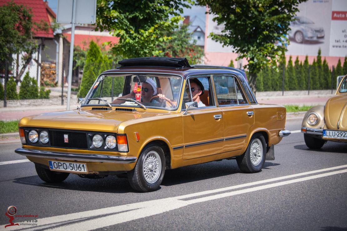 Zabytkowe auto do ślubu złoty Fiat 125 p Siedlce, mazowieckie