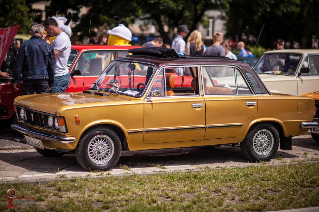 Zabytkowe auto do ślubu złoty Fiat 125 p Siedlce, mazowieckie