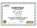 Certyfikat szkoleniowy Tommex DSO