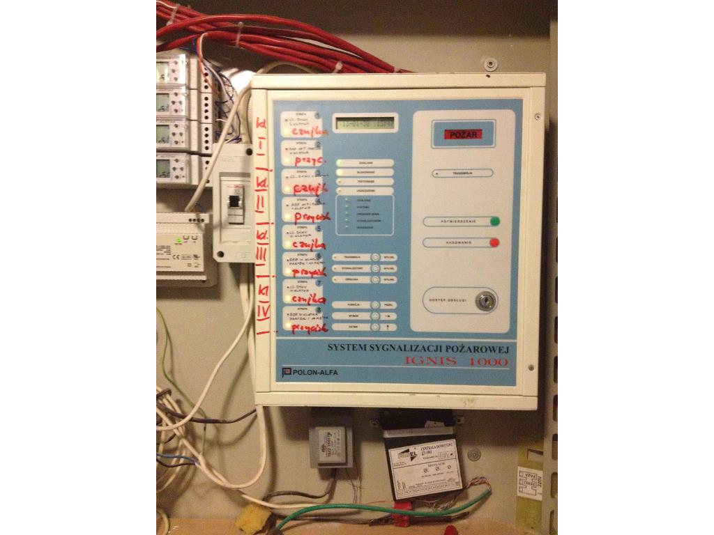 Centrala pożarowa Ignis-1000