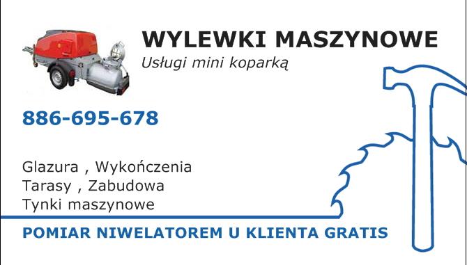 WYLEWKI TYNKI GŁADZIE MASZYNOWE  Małopolska KRAKÓW  Wadowice , małopolskie