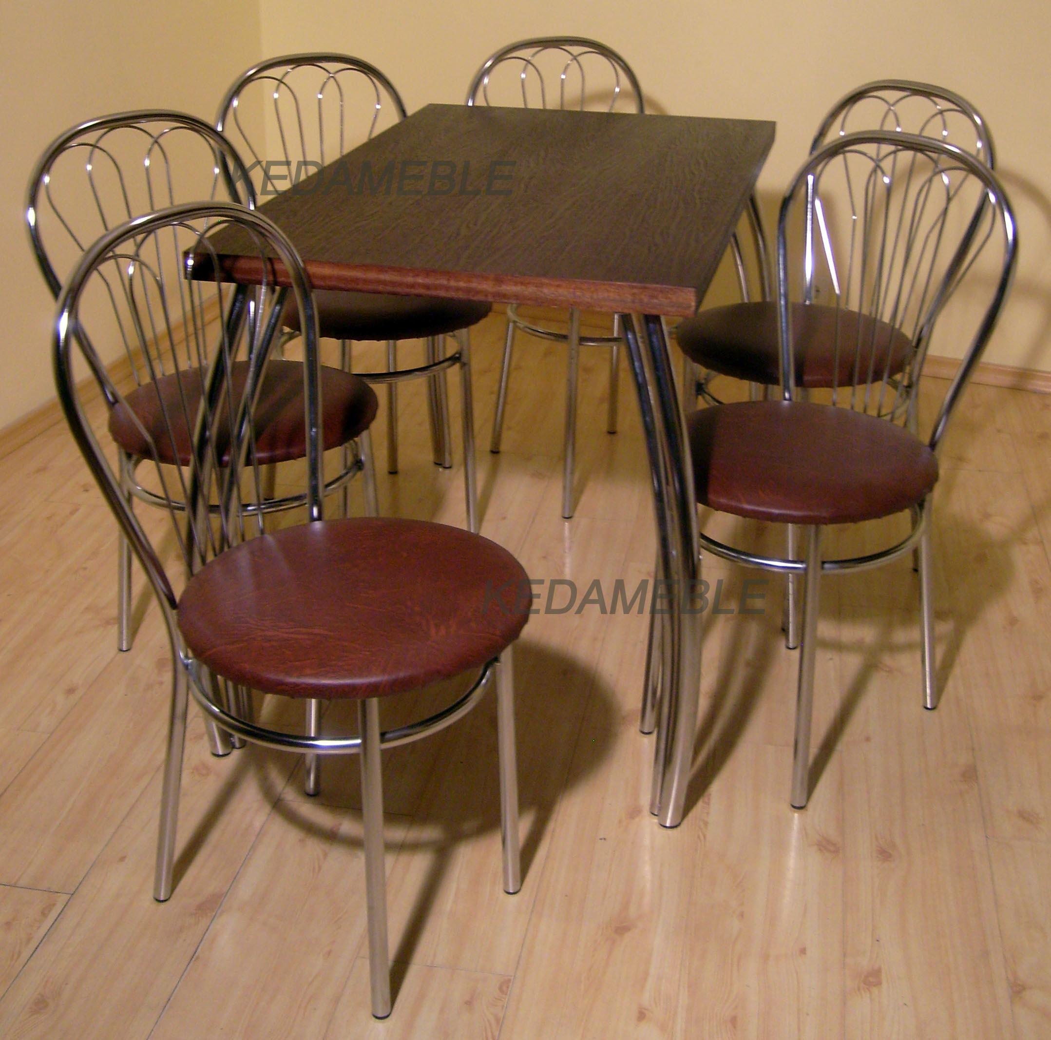 stół dacota krzesła venus
